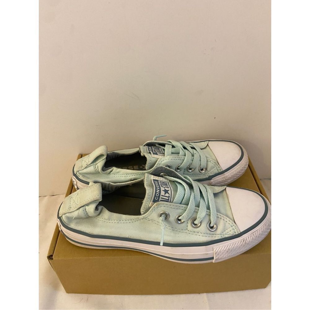 Converse‎ shoreline mint green size 6